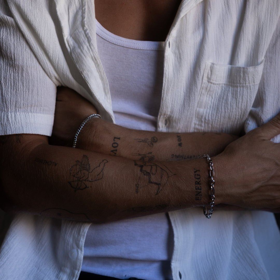 BOLD BRACELET - Silver - WILD YOUTH - 925 Sterling Silver