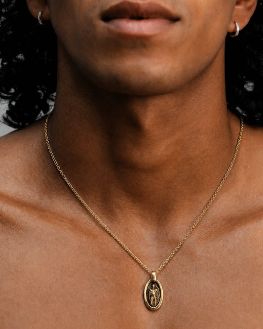 INDIVIDUAL NECKLACE - Gold - WILD YOUTH - 925 Sterling Silver