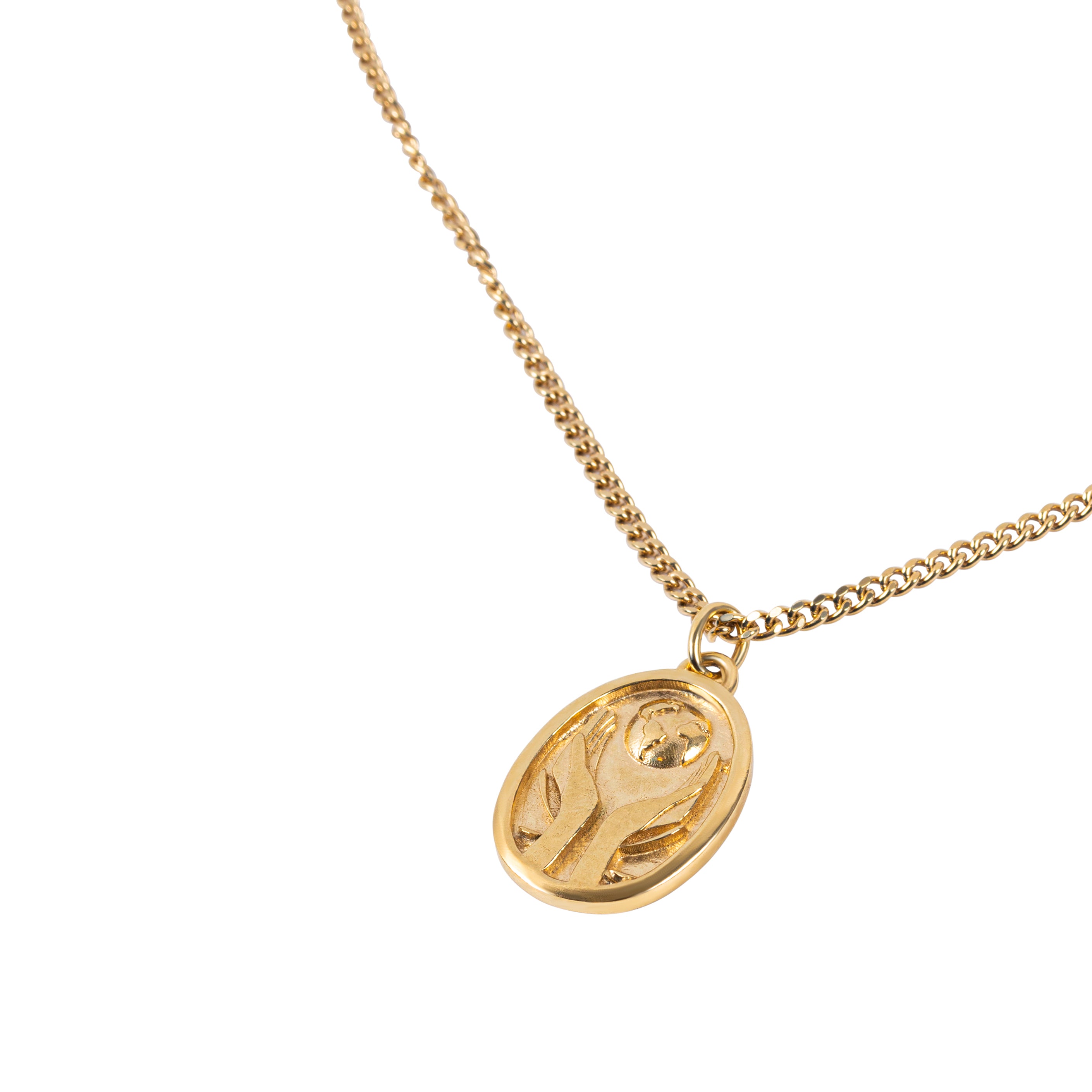 Amazon.com: World Map Necklace Mother Earth Necklace Long Distance Travel  Gift (Gold) : Clothing, Shoes & Jewelry