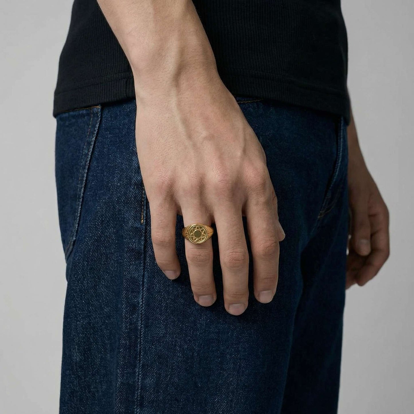 BLOOM RING - Gold - WILD YOUTH - 925 Sterling Silver