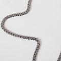 Bravery sterling silver necklace flat lay - bold jewellery Wild Youth Portugal | Wild Youth