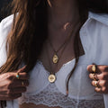 Calm But Strong 19k gold ring flat lay - Wild Youth Portugal jewellery | Wild Youth