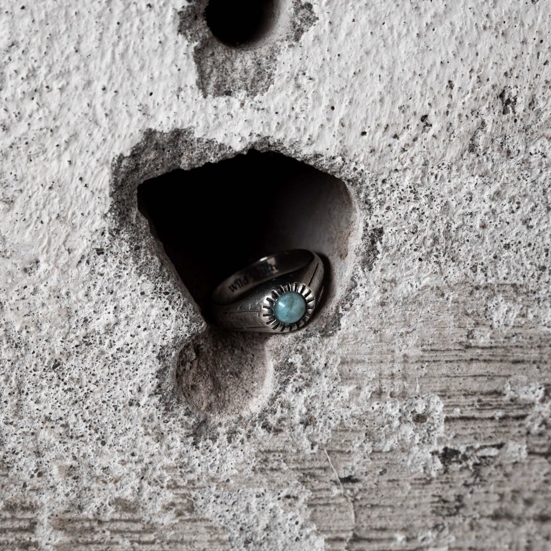 CALM BUT STRONG RING - Silver - WILD YOUTH - 925 Sterling Silver