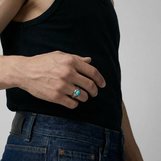 CALM BUT STRONG RING - Silver - WILD YOUTH - 925 Sterling Silver