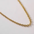 FLASH NECKLACE - Gold - WILD YOUTH - 925 Sterling Silver