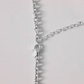 Flash silver necklace detail - round link chain handcrafted Portugal Wild Youth | Wild Youth