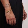 FREEDOM BRACELET - Gold - WILD YOUTH - 925 Sterling Silver