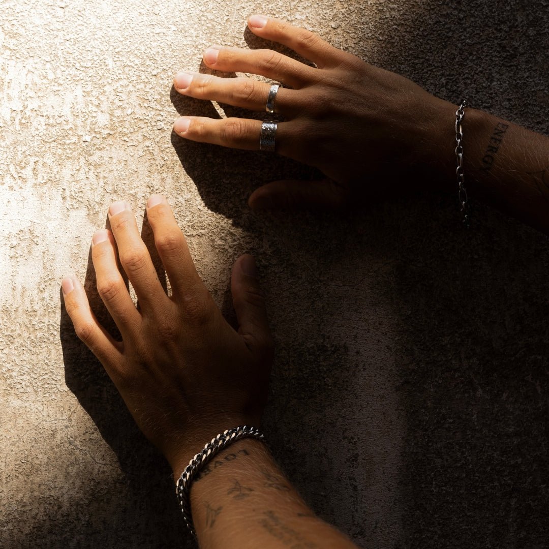 FREEDOM BRACELET - Silver - WILD YOUTH - 925 Sterling Silver