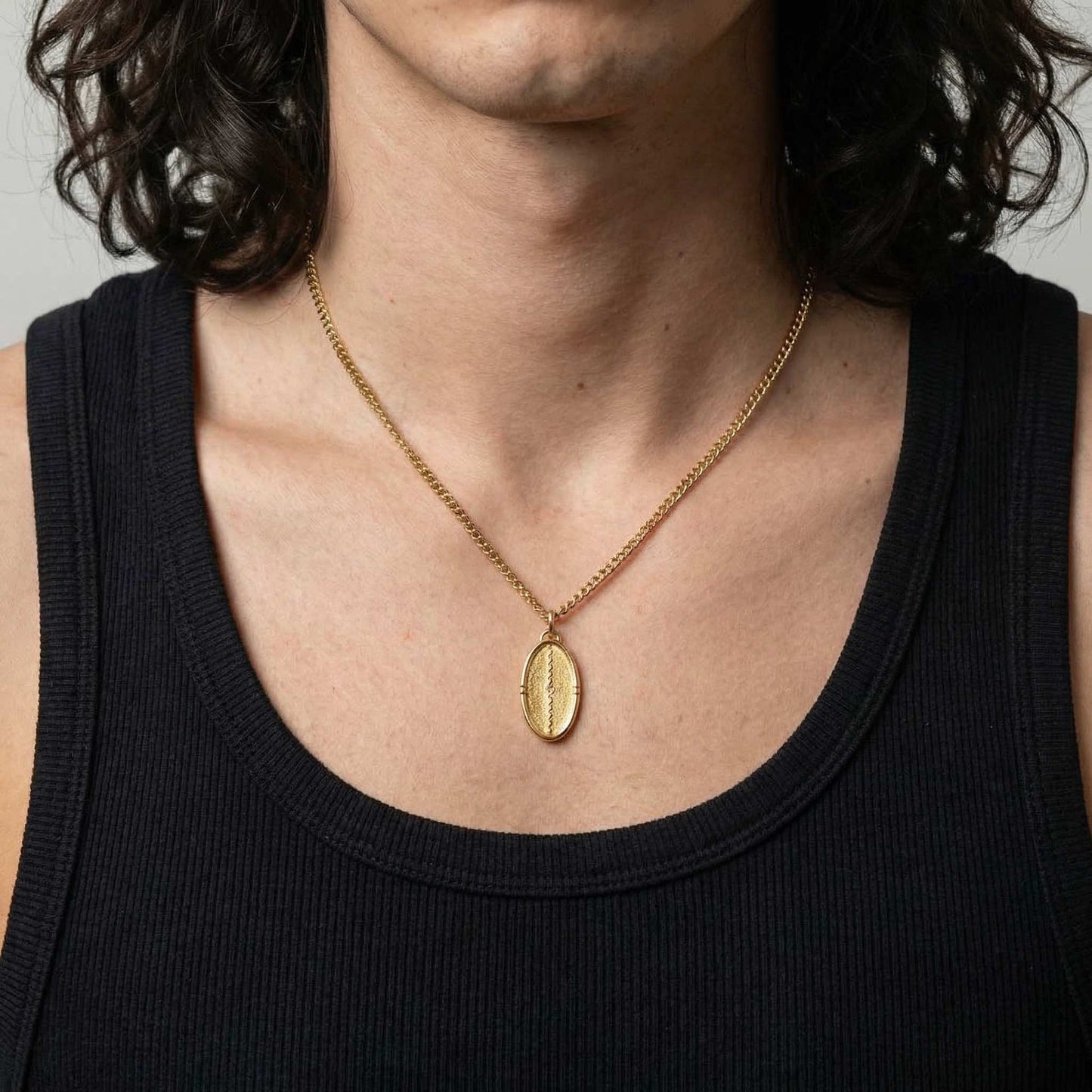 GUARDIAN NECKLACE - Gold - WILD YOUTH - 925 Sterling Silver