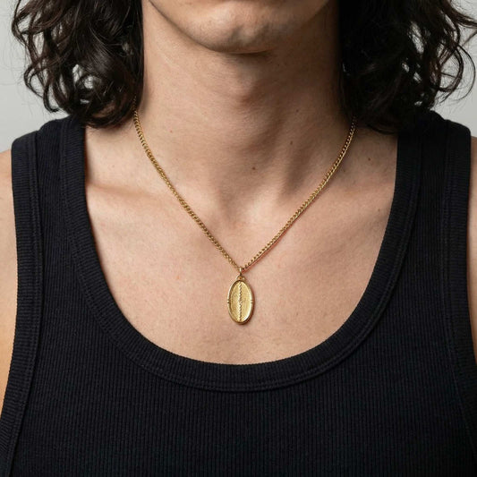 GUARDIAN NECKLACE - Gold - WILD YOUTH - 925 Sterling Silver