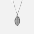 Guardian silver necklace - 925 sterling silver shield pendant handcrafted Portugal | Wild Youth