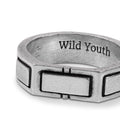 HEXAGON RING - Silver - WILD YOUTH - 925 Sterling Silver