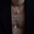 Home 925 sterling silver necklace lifestyle - minimalist jewellery Portugal | Wild Youth
