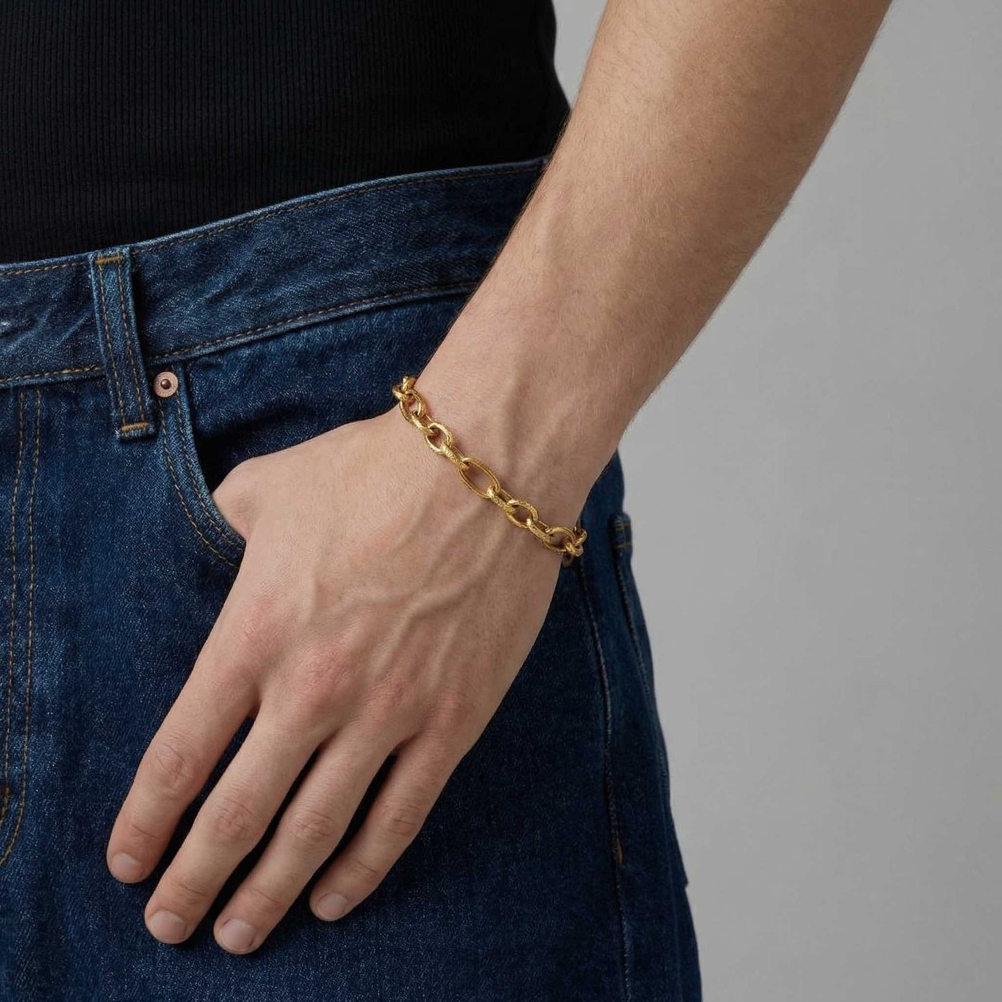 HOPE BRACELET - Gold - WILD YOUTH - 925 Sterling Silver