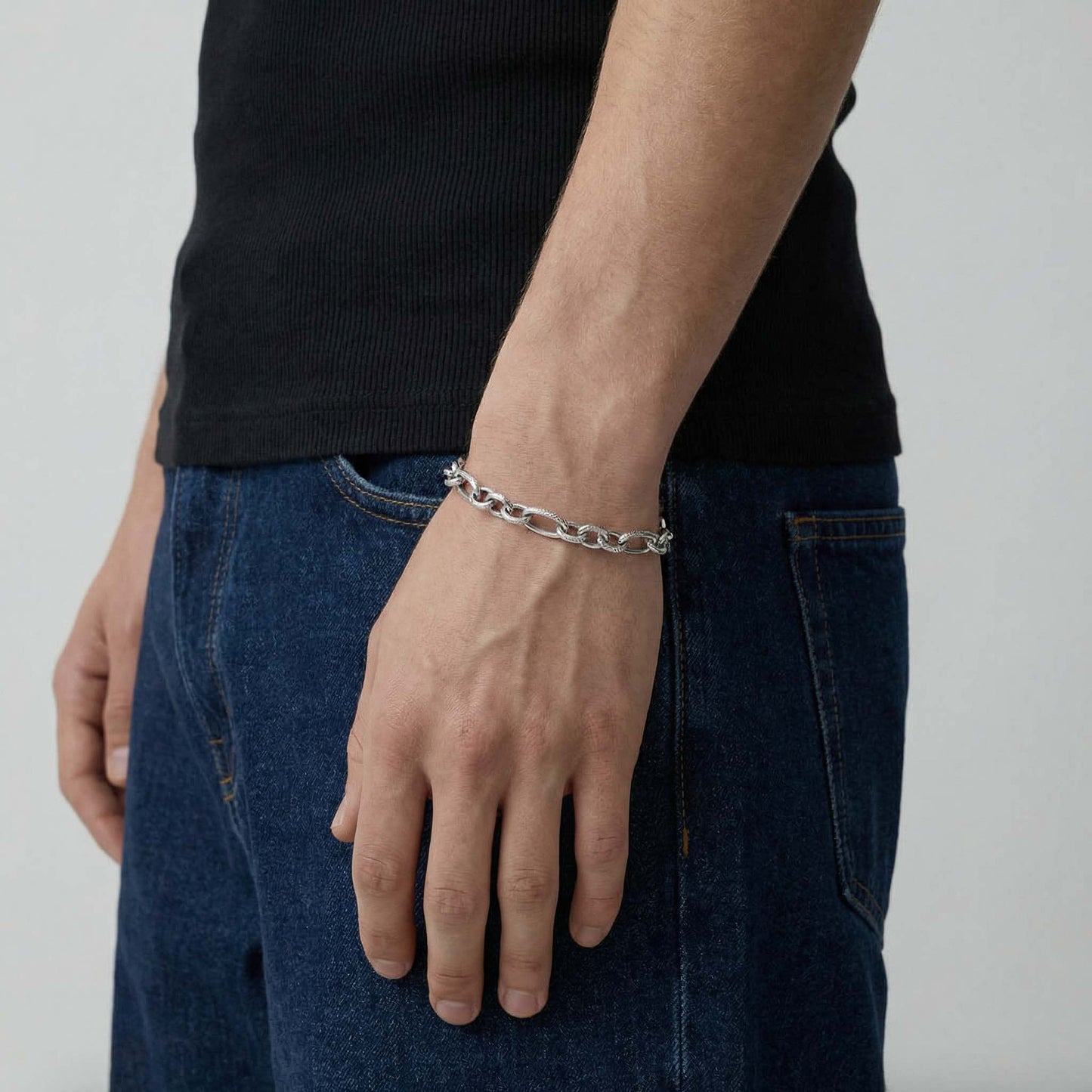 HOPE BRACELET - Silver - WILD YOUTH - 925 Sterling Silver