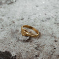 MOON RING - Gold - WILD YOUTH - 925 Sterling Silver