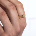 MOON RING - Gold - WILD YOUTH - 925 Sterling Silver