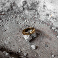 Near Perfection 19k gold ring lifestyle - minimalist gold jewellery Portugal | Wild Youth