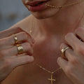 Near Perfection gold ring detail - open band handcrafted Portugal Wild Youth | Wild Youth