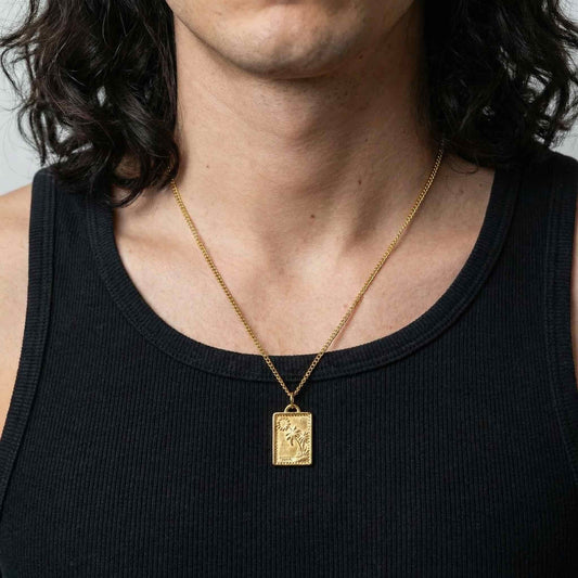 PARADISE NECKLACE - Gold - WILD YOUTH - 925 Sterling Silver