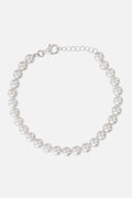Pearl silver bracelet - 925 sterling silver freshwater pearl bracelet Portugal | Wild Youth