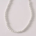 PEARL NECKLACE - Gold - WILD YOUTH - 925 Sterling Silver
