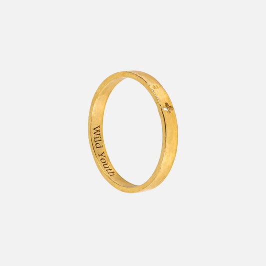 PLUS RING - Gold - WILD YOUTH - 925 Sterling Silver