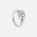 Positivity silver ring - 925 sterling silver plus signet ring Portugal | Wild Youth