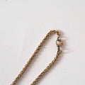 Purpose 19k gold necklace lifestyle - minimalist layering jewellery Portugal | Wild Youth