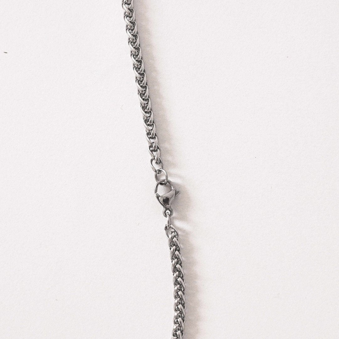 Purpose sterling silver necklace flat lay - layering jewellery Wild Youth Portugal | Wild Youth