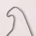 Purpose silver necklace detail - crossed chain handcrafted Portugal Wild Youth | Wild Youth