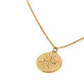 TRUE NORTH NECKLACE - Gold - WILD YOUTH - 925 Sterling Silver