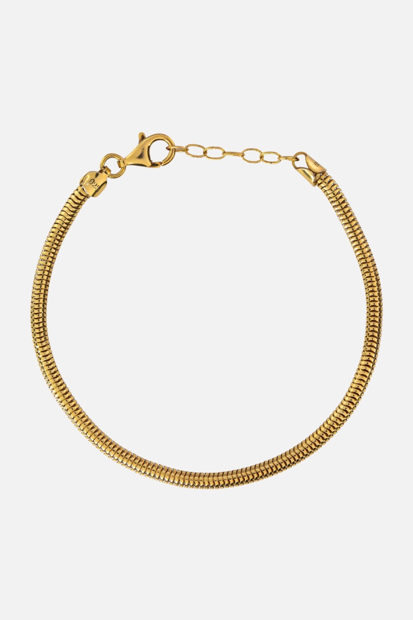 UNITY BRACELET - Gold - WILD YOUTH - 925 Sterling Silver