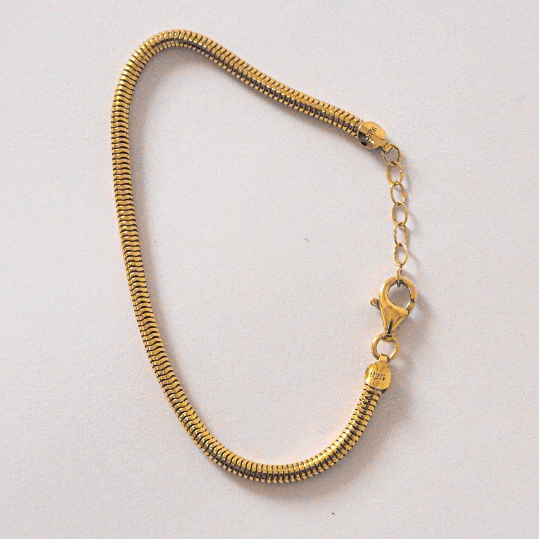 UNITY BRACELET - Gold - WILD YOUTH - 925 Sterling Silver